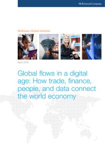 Global flows in a digital age
