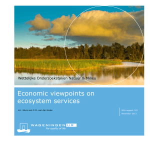 Economic viewpoints on ecosystem services