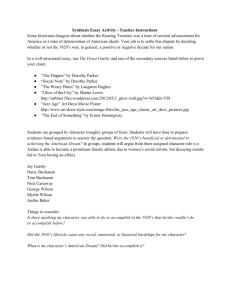 Synthesis Essay Activity Teacher Instructions Some historians