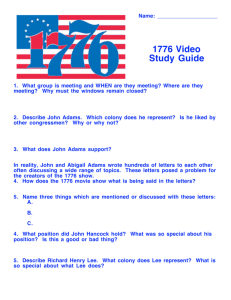 1776 Video Study Guide