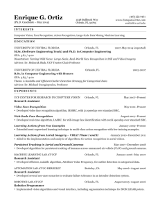 Resume/CV - Enrique G. Ortiz