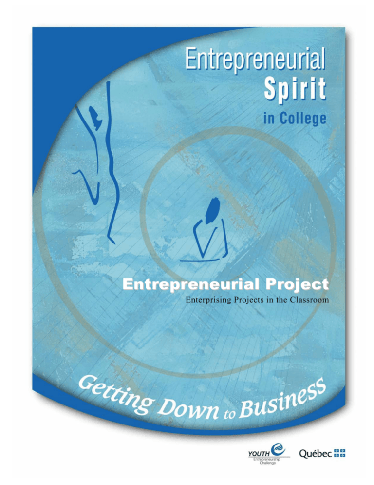 entrepreneurial project thesis