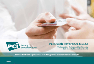 PCI Quick Reference Guide - PCI Security Standards Council