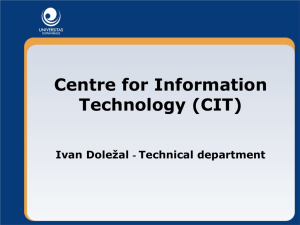 Centre for Information Technology (CIT)