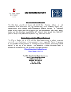 Student Handbook - Central Ohio Technical College