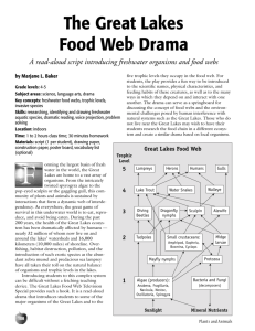 The Great Lakes Food Web Drama