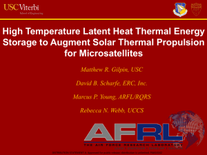 High Temperature Latent Heat Thermal Energy Storage