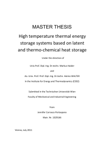 High temperature thermal energy storage systems