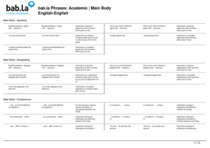 Phrases: Academic | Main Body (English-English)