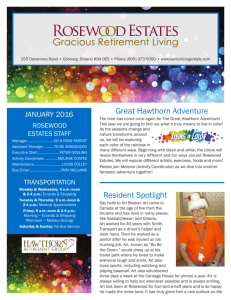 January 2016 Newsletter