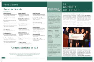 doherty difference - Doherty Enterprises, Inc.