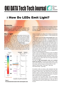 How Do LEDs Emit Light?