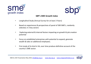 SBP's SME Growth Index