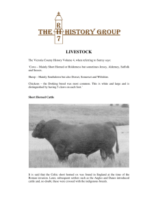 livestock - The RH7 History Group