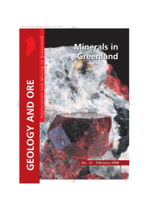 Minerals in Greenland