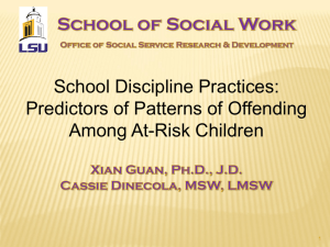 Guan School Discipline Practices - The American Council for School