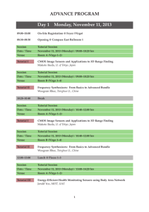 Advanced Program - IEEE A