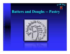 Batters and Doughs -