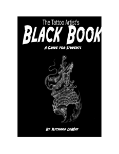 Tattoo Artists Black Book