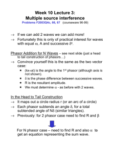 Week 10 Lecture 3: Multiple source interference