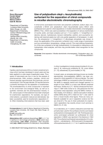 Use of poly(sodium oleyl-L-leucylvalinate) surfactant for the