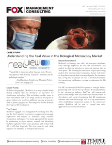 Understanding the Real Value in the Biological Microscopy Market