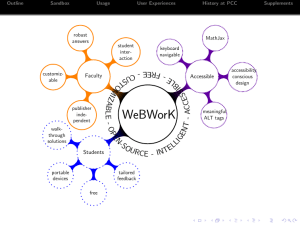 WeBWorK—a Free, Open Source, Accessible Platform for Online