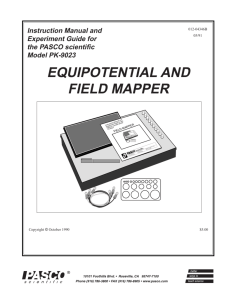 EQUIPOTENTIAL AND FIELD MAPPER