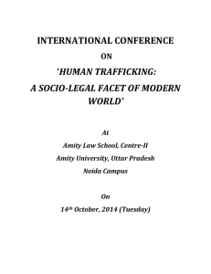 international conference 'human trafficking: a