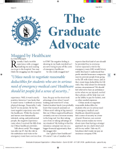 Issue 3 Fall 2014 - Graduate Employee Organization