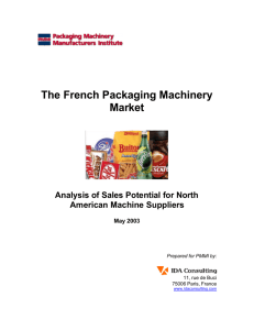 The French Packaging Machinery Market