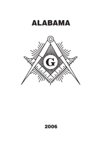 Alabama Ritual Book