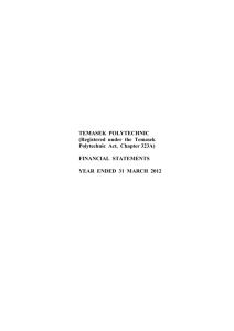 financial - Temasek Polytechnic