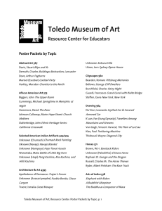 Poster_Packets - Toledo Museum of Art