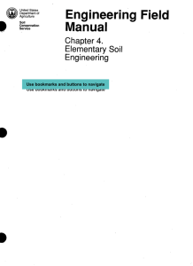 Chapter 4: Elementary Soils Engineering