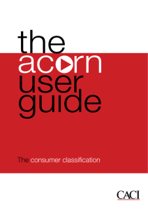 Acorn user guide
