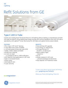 Refit Solutions Type C LED U-Tube