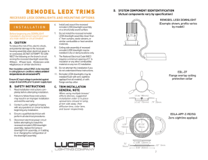 remodel ledx trims