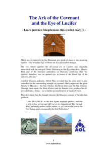 The Ark of the Covenant and the Eye of Lucifer