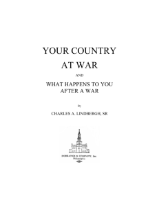 your country at war