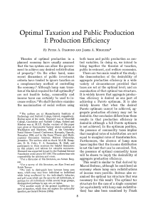 Production Efficiency - American Economic Association