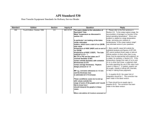 API Standard 530