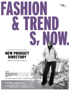 2010 SIA SNOW SHOW NEW PRODUCT DIRECTORY