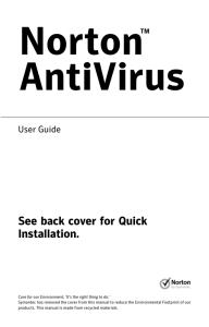 Norton AntiVirus User Guide