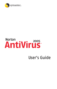 Norton AntiVirus™ User's Guide