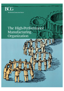 The High-Performance Manufacturing Organization