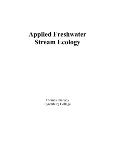 Applied Freshwater Stream Ecology