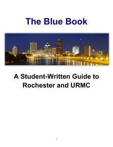 Student to Student Guide - University of Rochester Medical Center