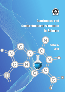 Continuous and Comprehensive Evaluation in Science