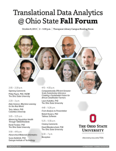 program - Discovery Themes - The Ohio State University
